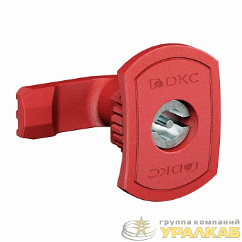 Замок для корпусов ST CE двойн. бородка 3мм красн. DKC R5CE206