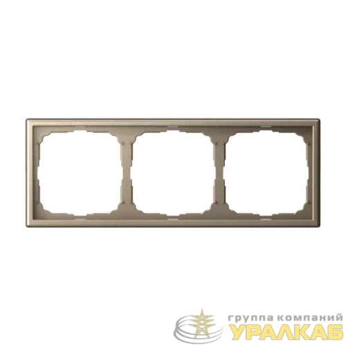 Рамка 3-м ArtGallery универс. шампань SE 