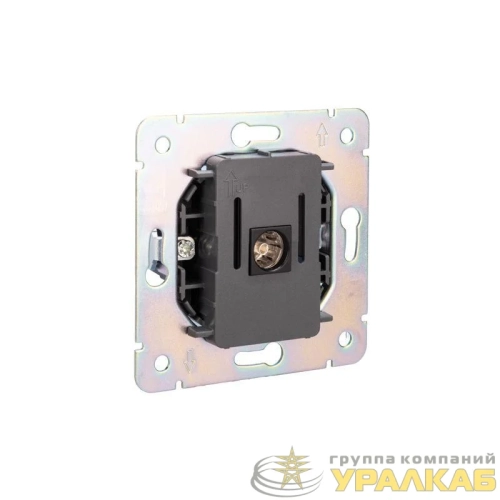 Розетка телевизионная TV СП ROUND MIELE оникс Kranz 