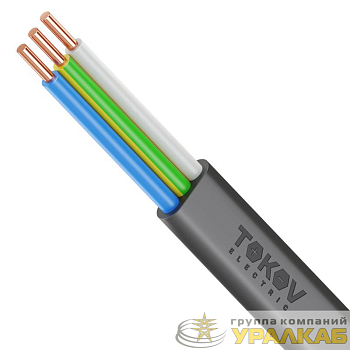 Кабель TOKOV ELECTRIC ВВГ-Пнг(А)-LSLTx 3х1.5 ОК (N PE) 0.66кВ (м) УТ000030887