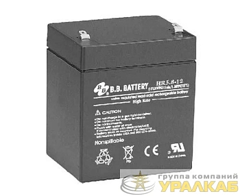 Аккумулятор 12В 5.5А.ч HR 5.8-12 B.B. Battery
