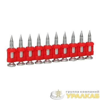 Гвозди кованые для монтажного пистолета по бетону металлу (тип CN) Bullet Type d3мм дл.17мм цинкование (уп.1000шт) Expert EKF cpn-3017bp