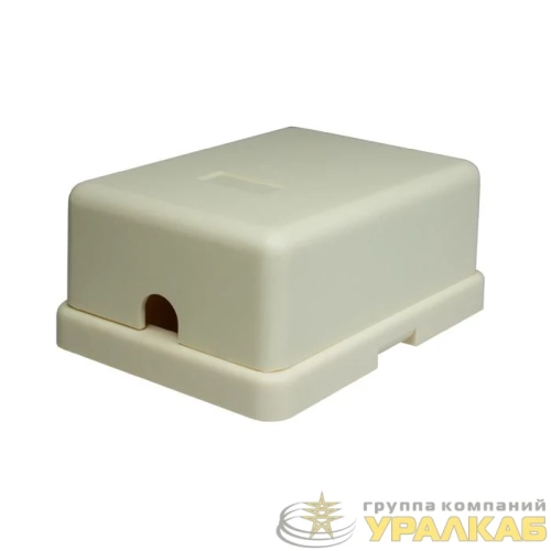 Розетка компьютерная 6P4C (RJ-11) 2 порта SUPRLAN 