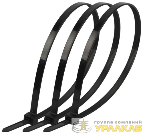 Хомут кабельный 3.6х200 черн. NO-225-204 (уп.25шт) Эра 