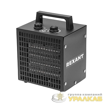Пушка тепловая электрическая квадратная PTC 2кВт Rexant 60-0041