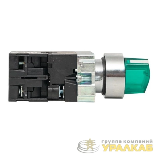 Переключатель BD33 3P с зел. подсветкой 230В NO PROxima EKF xb2-bk33-g-230 детальная картинка