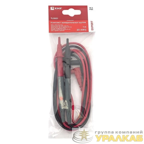 Комплект измерительных щупов TL3001 (1м) (20AWG) Expert EKF TL3001