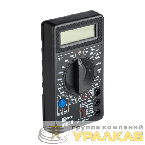 Мультиметр цифровой M838 Master EKF In-180701-bm838 детальная картинка