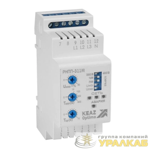 Реле напряжения OptiDin РНПП 311М 24DC УХЛ3.1 КЭАЗ 