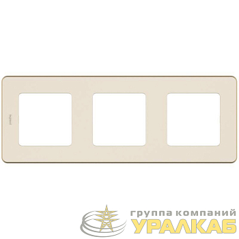 Рамка 3-м Inspiria сл. кость Leg 673951