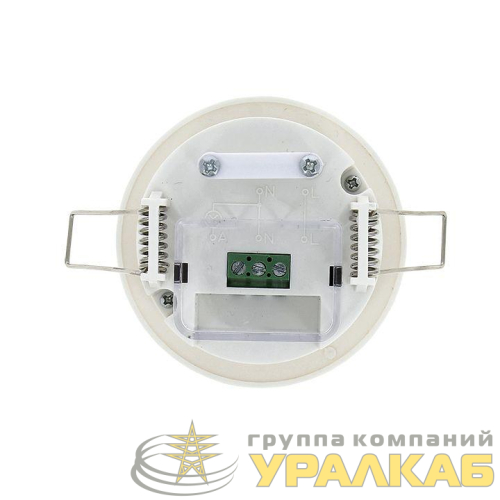 Датчик движения (ИК) MS-100 (ДД) встраив. 1200Вт 360град. до 6м IP20 EKF dd-ms-100 детальная картинка