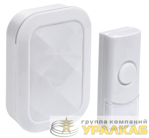 Звонок беспроводной ДЗБ3-36М бел. IEK EZD21-03-AAA-K01 детальная картинка