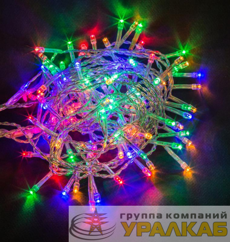 Гирлянда светодиодная "Нить" 93 640 NGF-D020-01 11.5м 100LED RGBY IP20 TR Navigator 