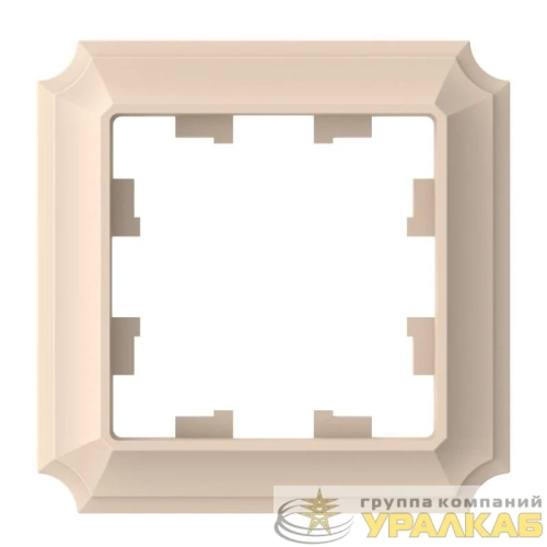 Рамка 1-пост. AtlasDesign Antique песочн. SE ATN101201 детальная картинка