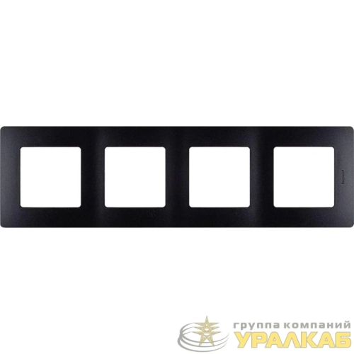 Рамка 4-м Etika антрацит IEK 