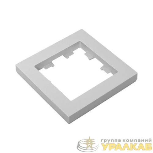 Рамка 1-м Эпика пластик алюм. EKF 