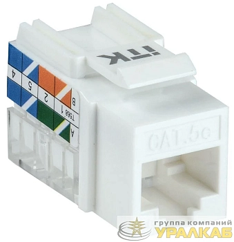 Модуль Keystone Jack кат.5E UTP 110 IDC 90град. ITK CS1-1C5EU-11