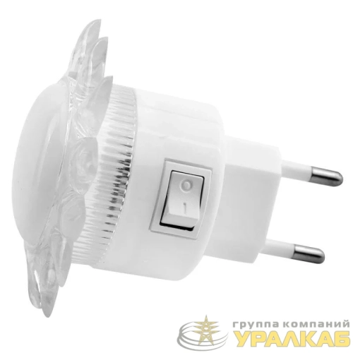 Светильник светодиодный ночник LED "Солнце" RGB 220В Camelion NL-257 