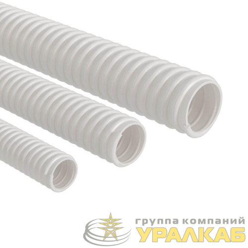 Труба ПВХ гибкая дренажная d40мм Angara армир. (уп.30м) DKC 
