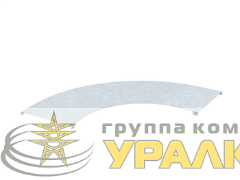 Крышка для угла 90град. осн.200 цинк-ламель DKC 