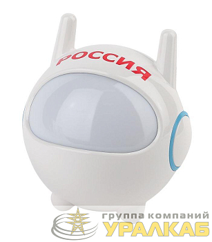 Светильник NN-604-LS-W ночник "Космонавт" от сети с сенсором бел. ЭРА Б0019096