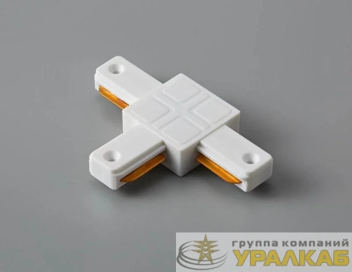 Коннектор T-образный PTR P CT-WH бел. (пластик) Pro JazzWay 5052130 детальная картинка