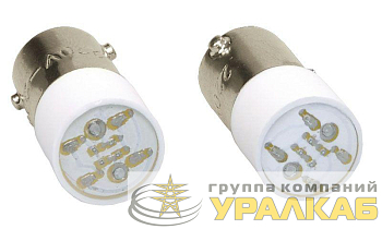 Лампа светосигнальная 36В син. сменная IEK BMS10-036-K07
