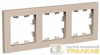 Рамка 3-пост. AtlasDesign универс. песочн. SE ATN001203