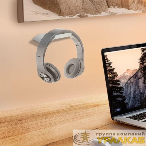 Держатель для наушников настенный бел. Rexant 