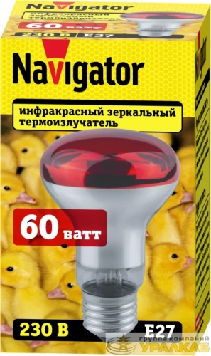 Термоизлучатель 93 973 NI-R63-60-230-E27-ИКЗК Navigator 