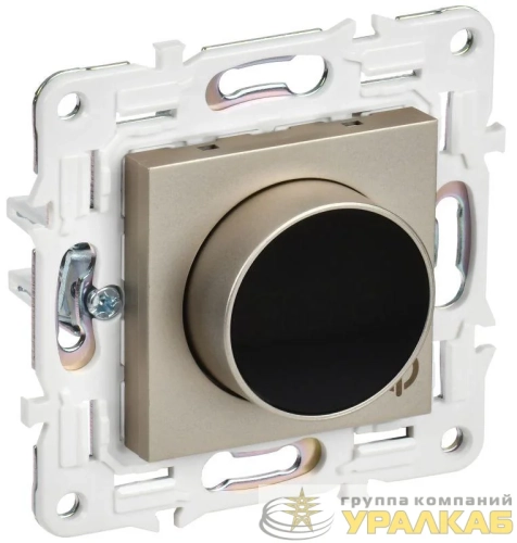 Термостат электронный SKANDY SK-T01Sh с индикацией шампань IEK SK-RT11-K37 детальная картинка