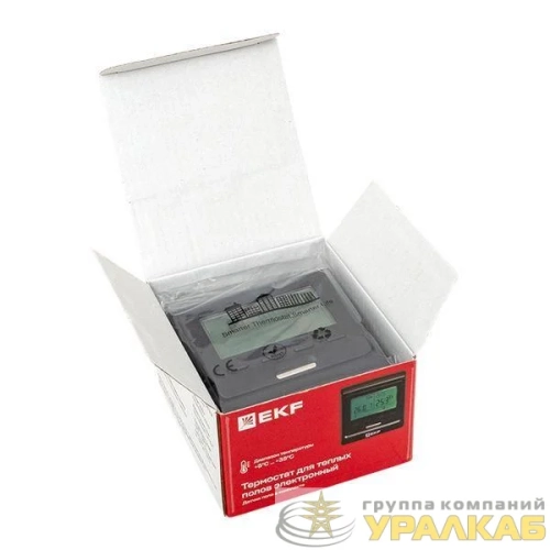 Термостат электронный 16А 230В для теплых полов EKF 