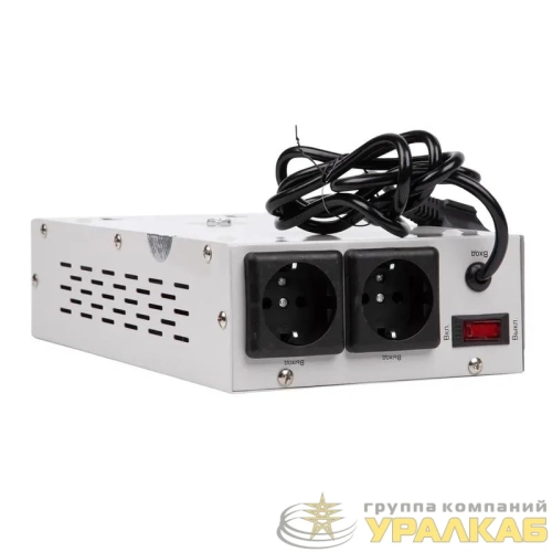 Стабилизатор напряжения ультратонкий 1ф релейный 500В.А настенный Uniel 