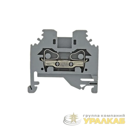 Колодка клеммная JXB-S-10 57А (284-101) пружинная сер. EKF plc-jxb-s-10g