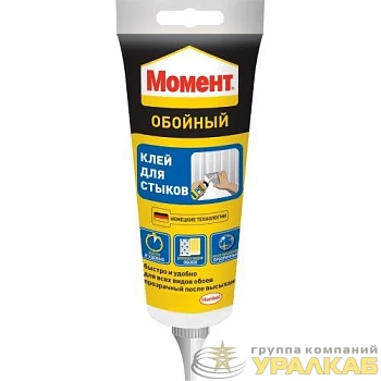 Клей для стыков и подклейки обоев 120г Момент Б0026371