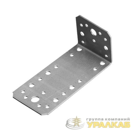 Угол крепежный асимметричный 55х50х90 оцинк. Zitar 124405 детальная картинка