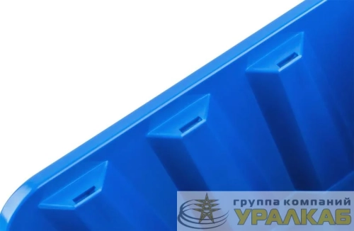 Лоток для крепежа пластиковый 245х170х125мм син. MOS 65698М детальная картинка