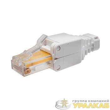 Коннектор 8P8C U/UTP кат.5E RJ-45 безынструментальный (DIY) SUPRLAN 10-0218-1