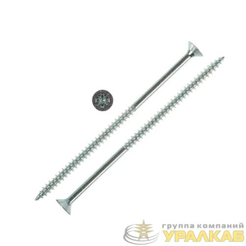 Саморез ШУц 6.0х140 потайная головка (уп.2шт) Tech-Krep/Zitar 102464 детальная картинка