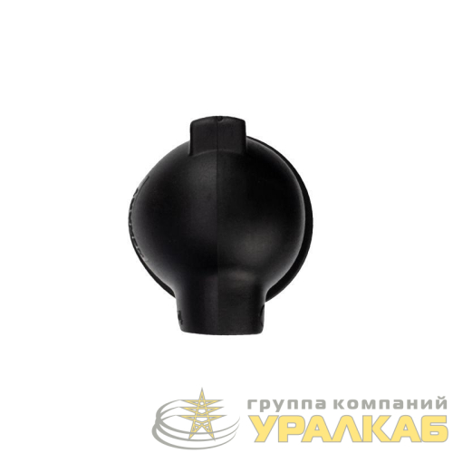 Вилка угловая влагозащ. с/з 16А IP44 каучук Rexant 111-003