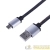 Кабель USB microUSB шнур в джинс. оплетке Rexant 18-4242 детальная картинка