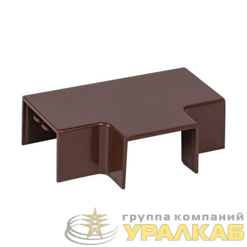 Угол T-образный 25х16 под темн. дерево Plast PROxima (уп.4шт) EKF tchd-25-16x4 детальная картинка
