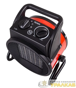 Пушка тепловая электрическая ТЭПК-3K керамич. нагревательный элемент кругл. корпус Ресанта 