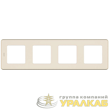 Рамка 4-м Inspiria сл. кость Leg 673961