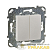 Переключатель проходной 2-кл. СП Unica 10А IP20 (2х(сх. 6)) механизм беж. SchE 