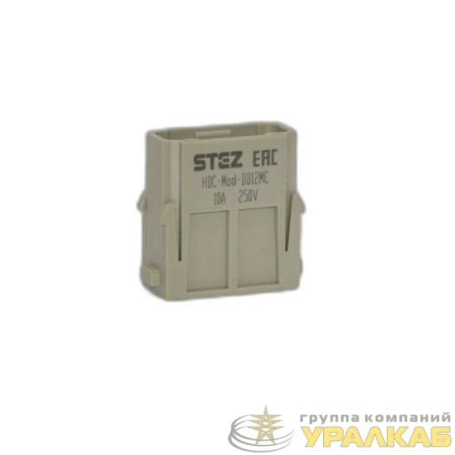 Вставка контактная модульная HDC-MOD-DD12MC СТЭЗ 187150265 детальная картинка