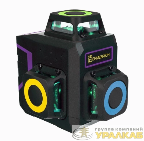 Уровень лазерный PRO LV50 фиолет. Ermenrich 