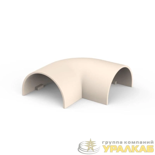 Угол плоский для кабель-канала MultiSet 20х12 крем. SE 