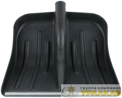 Лопата для уборки снега малая 360х400мм без черенка пластик. 68098 детальная картинка