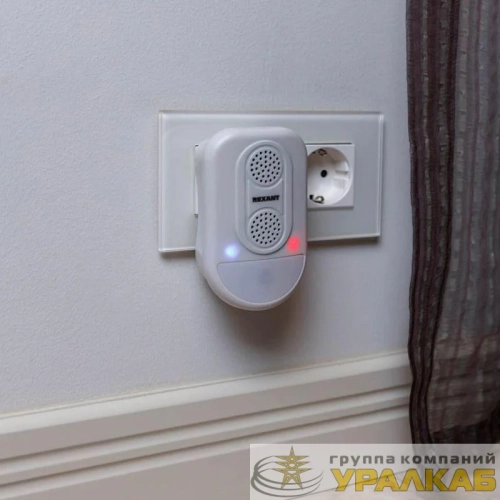Отпугиватель вредителей ультразвуковой S 90кв.м с LED-индикатором (S90) Rexant 